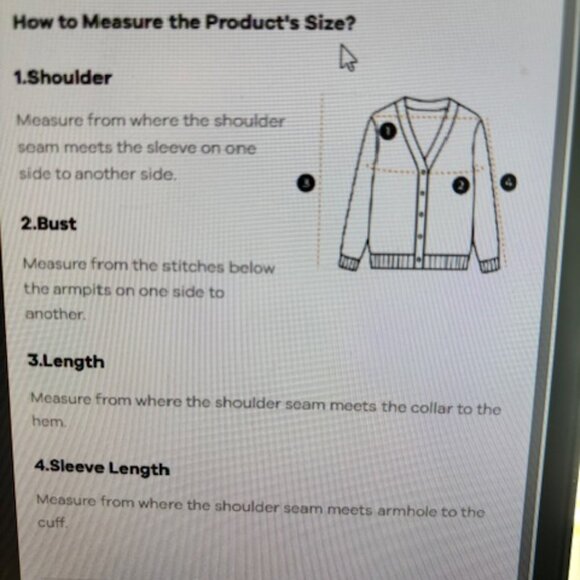 BloomChic Colorblock Contrast Patched Pocket Cardigan - 14-16/1X - Picture 7 of 7